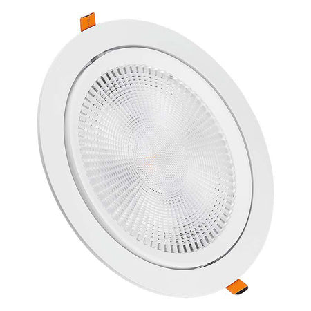 Panou LED încastrat rotund cu unghi reglabil 30W 6400K alb rece V-Tac SKU-21832