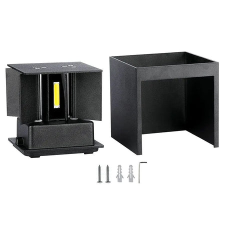 Corp iluminat LED 12W IP65 lumină neutră pătrat, 1360 lm, V-Tac SKU-218530
