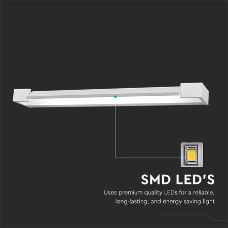 Lampa Led Montaj Perete Ip44 18w 4000k Alb Neutru