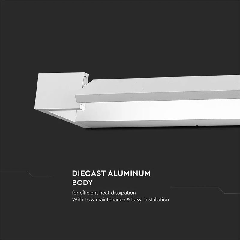 Lampa Led Montaj Perete Ip44 18w 4000k Alb Neutru