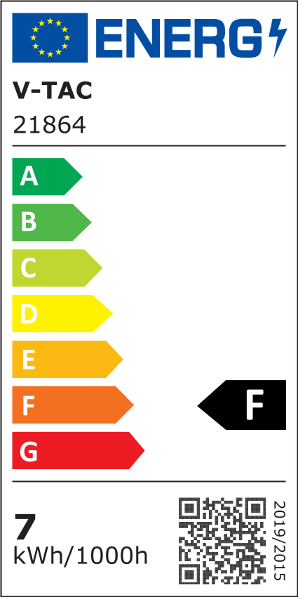 Bec LED P45 E14 6.5W 4000K alb neutru Cip Samsung V-Tac SKU-21864