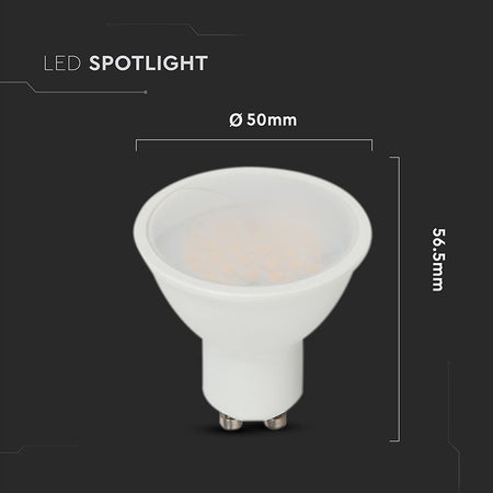 Bec spot LED GU10 10W cu cip Cree V-Tac