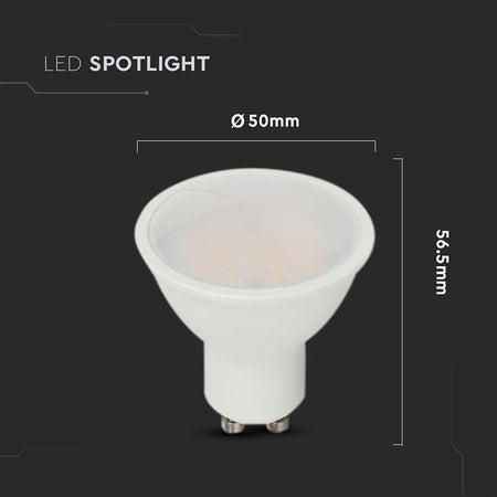 Bec Spot Led Gu10 10w 3000k Alb Cald, Cip Samsung