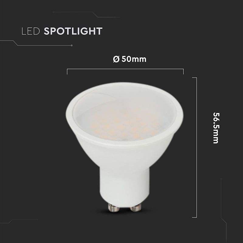 Bec spot LED GU10 10W cu cip Cree V-Tac