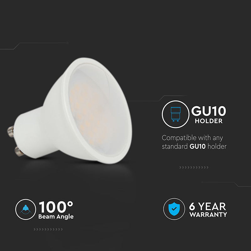 Bec spot LED GU10 10W cu cip Cree V-Tac