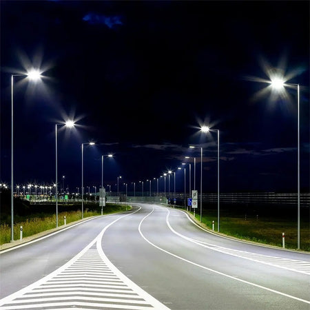 Corp Iluminat Stradal Slim Led 100w 135lm/w 6500k Cip Samsung