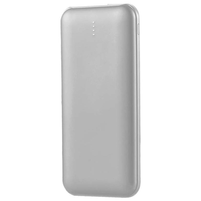 Baterie externă V-Tac de 10000 mAh argintie cu cablu tip C SKU-23035