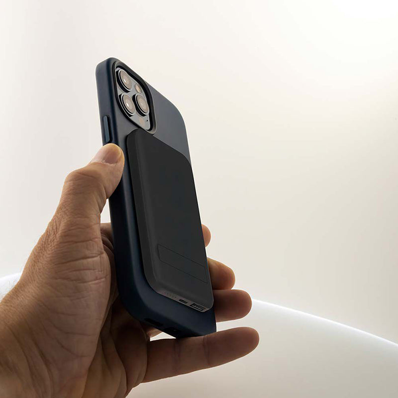 Baterie externă 10000 mAh wireless cu inel magnetic, neagră V-Tac SKU-23038