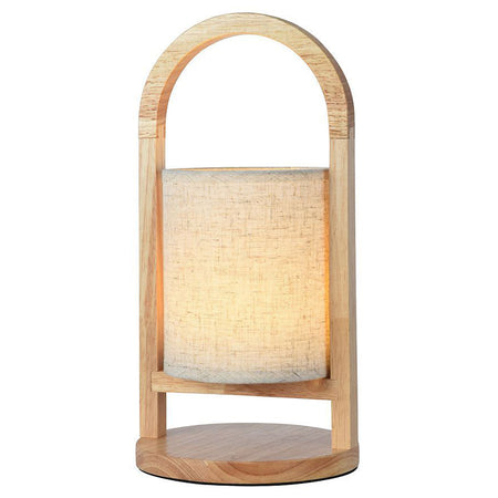 Lampa birou LED 1,5W cu lumină alb cald, corp din lemn, V-Tac