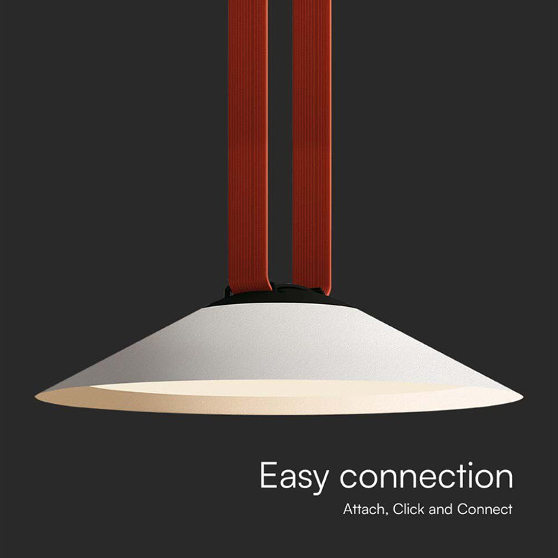 Corp LED magnetic tracklight 20W 3000K alb, reglabil - V-Tac SKU-23112