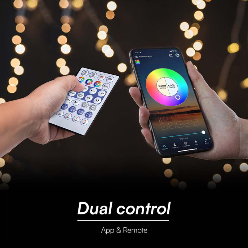 Kit Banda Led Smd5050 5m 24v Rgb Ip20