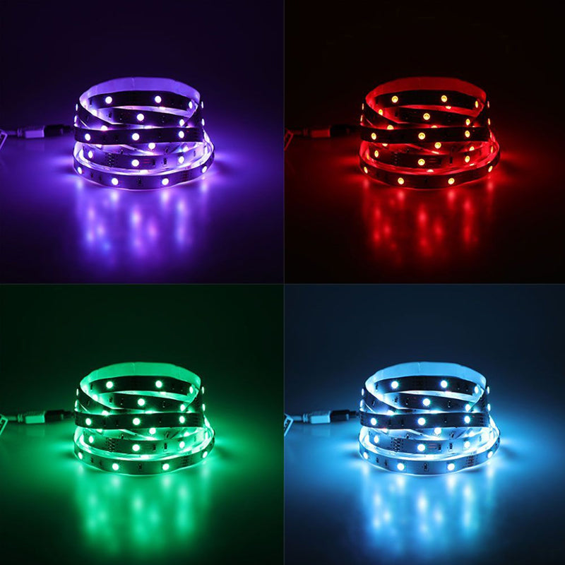 Kit Banda Led Smd5050 5m 24v Rgb Ip65