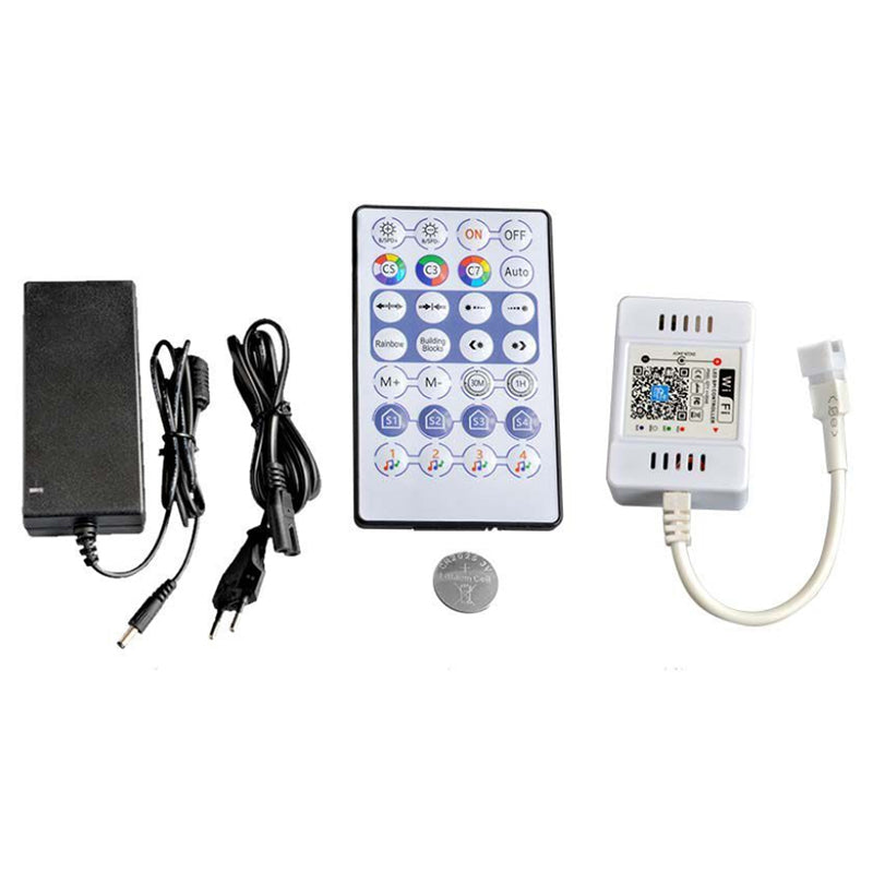 Kit Banda Led Smd5050 5m 24v Rgb Ip65