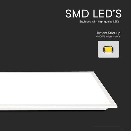 Panou Led 40w 120cm X 30cm 6500k Alb Rece