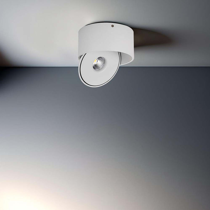 Corp LED spot COB 20W 3în1, lumină reglabilă, rotund, alb, V-Tac SKU-23155