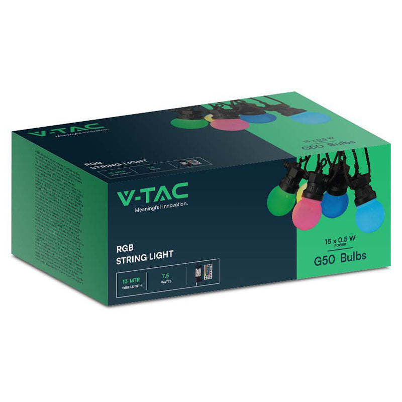 Sir Iluminat Festiv 0.5w Rgb  13m Ip44