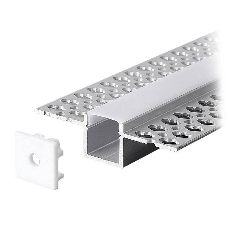 Profil aluminiu pentru bandă LED, 2 m, 55 × 15 mm, V-Tac SKU-23173