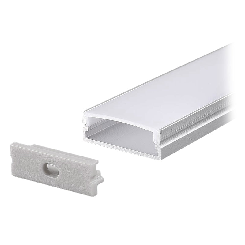 Profil aluminiu pentru bandă LED 2 m, 30 × 10 mm, IP20, V-Tac SKU-23176