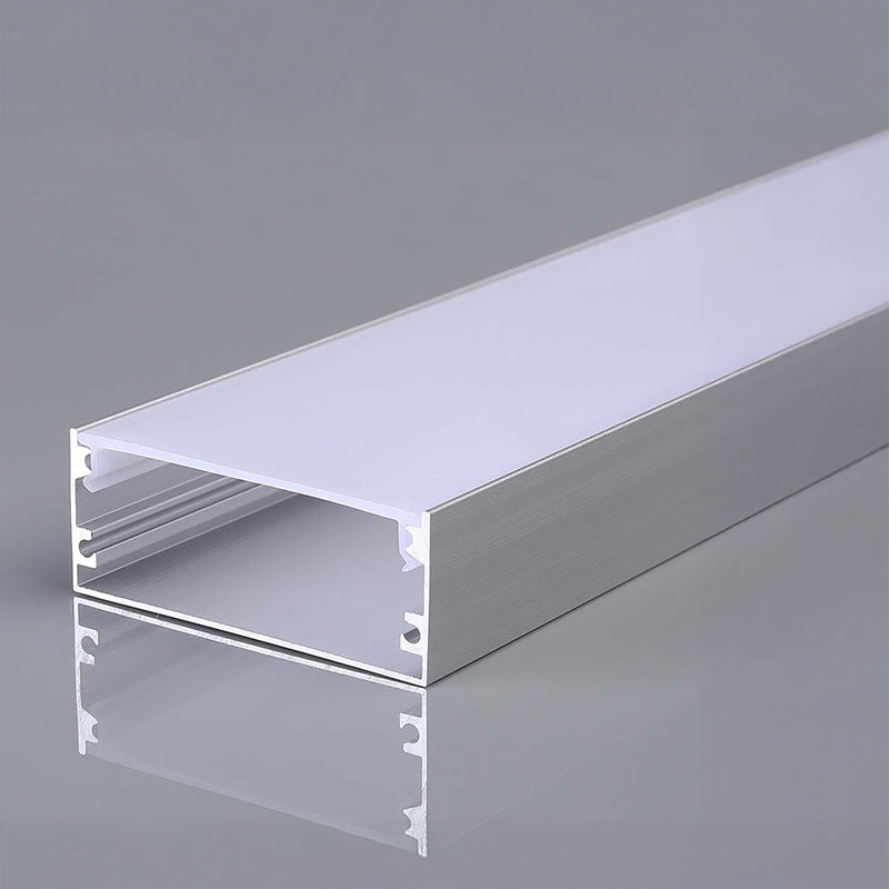 Profil aluminiu pentru bandă LED 2 m, 50 × 20 mm V-Tac SKU-23178