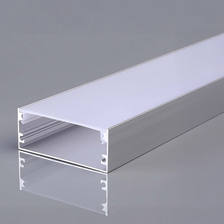 Profil aluminiu pentru bandă LED 2 m, 50 × 20 mm V-Tac SKU-23178