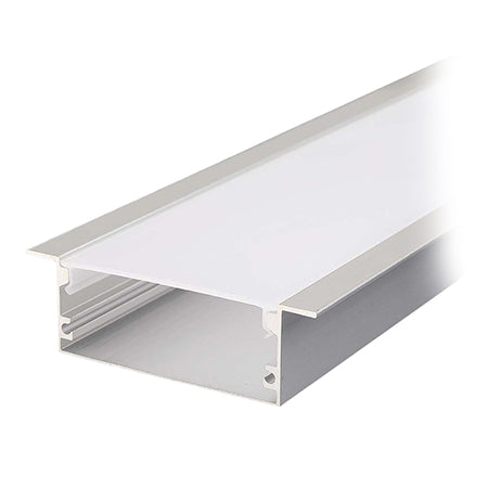 Profil aluminiu pentru bandă LED 2 m 50×20 mm V-Tac SKU-23179