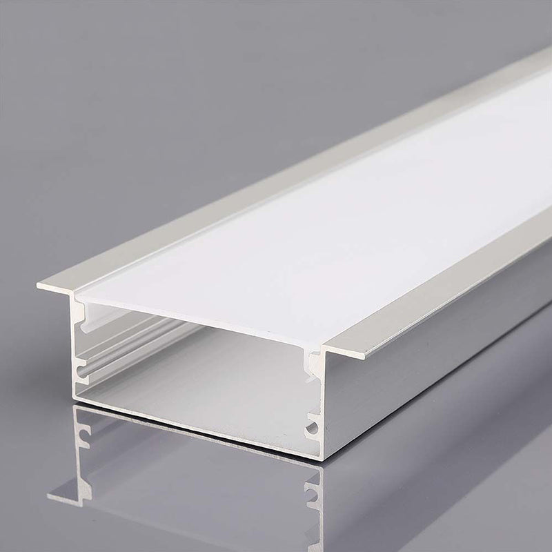 Profil aluminiu pentru bandă LED 2 m 50×20 mm V-Tac SKU-23179