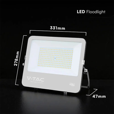 Reflector LED 150W 135 lm/W IP65 negru, cip CREE, V-Tac SKU-232026