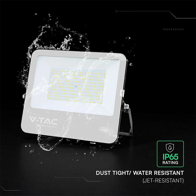 Reflector LED 150W 135 lm/W IP65 negru, cip CREE, V-Tac SKU-232026