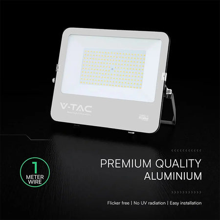 Reflector LED 150W 135 lm/W IP65 negru, cip CREE, V-Tac SKU-232026