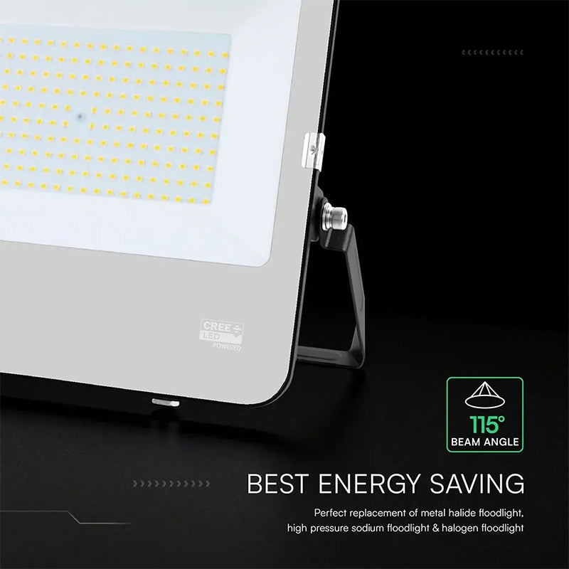 Reflector LED 150W 135 lm/W IP65 negru, cip CREE, V-Tac SKU-232026