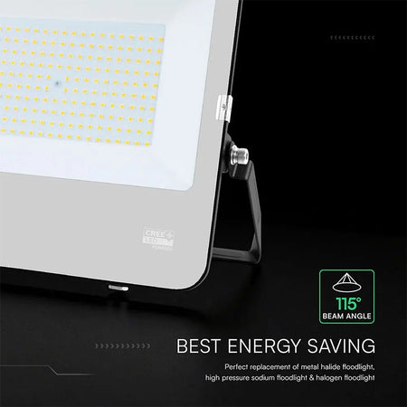 Reflector LED 150W 135 lm/W IP65 negru, cip CREE, V-Tac SKU-232026