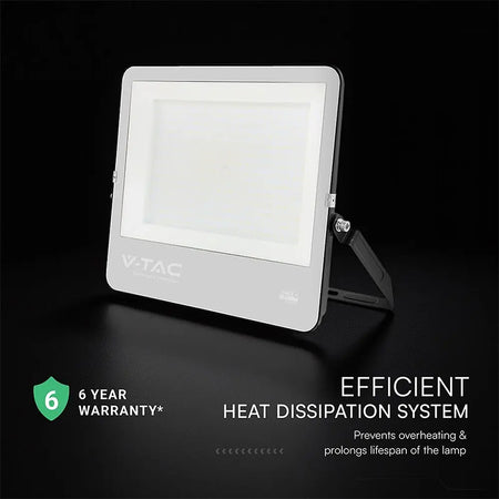 Reflector LED 300W 135 lm/W 6500K IP65 cu cip CREE negru V-Tac SKU-232036