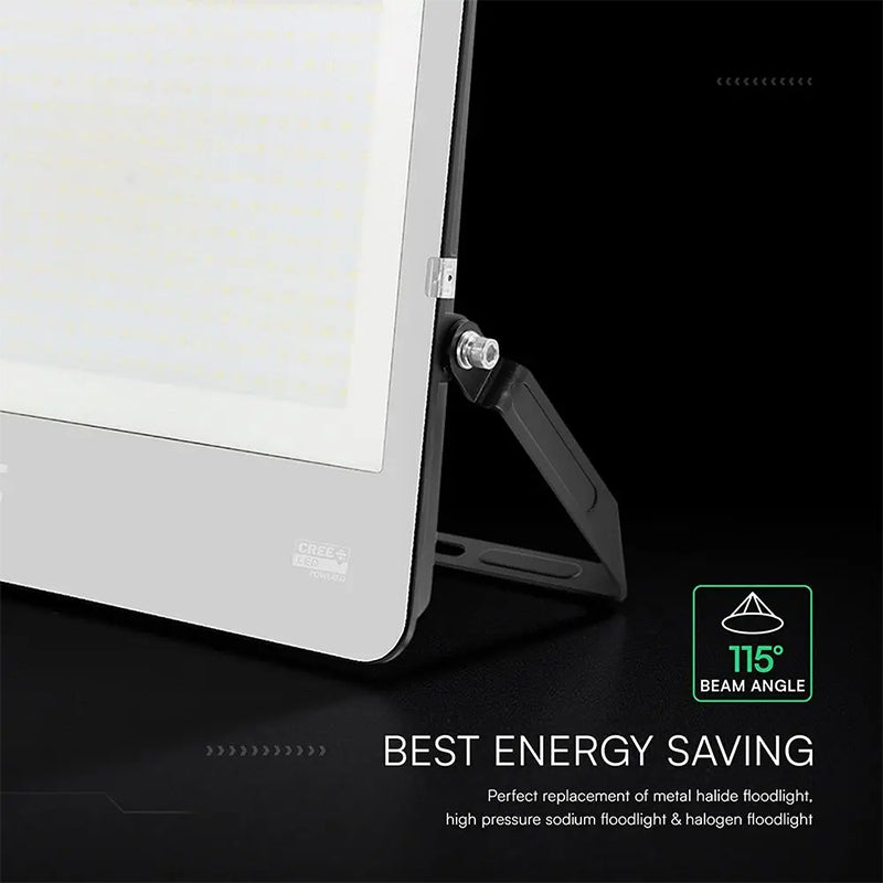 Reflector LED 300W 135 lm/W 6500K IP65 cu cip CREE negru V-Tac SKU-232036