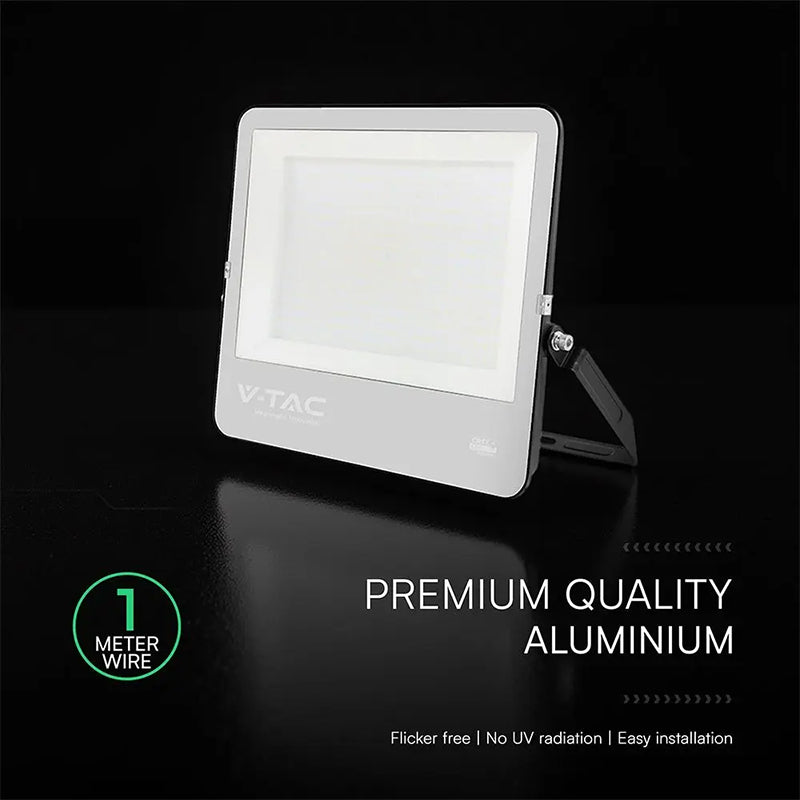 Reflector LED 300W 135 lm/W 6500K IP65 cu cip CREE negru V-Tac SKU-232036
