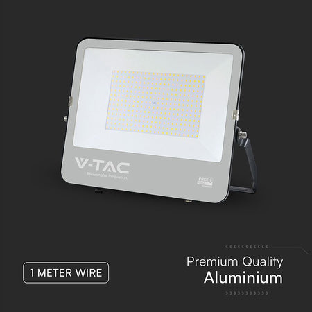 Reflector LED 200W 135LM/W 6500K IP65, SMD CREE, negru/gri V-Tac SKU-232216