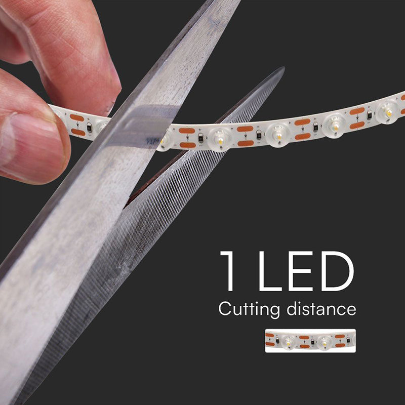 Bandă LED SMD2835 24V 16.5W/m 4000K IP20 5 m V-Tac SKU-23335