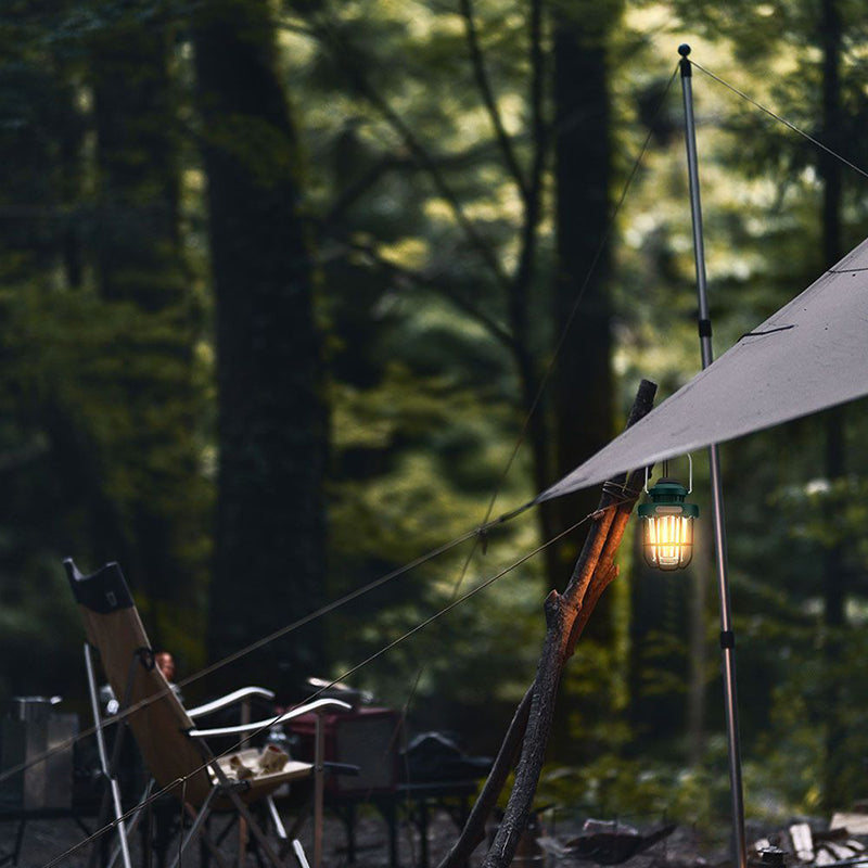 Lampă camping 3W + 5W cu efect flacără și USB Tip C V-Tac SKU-23337