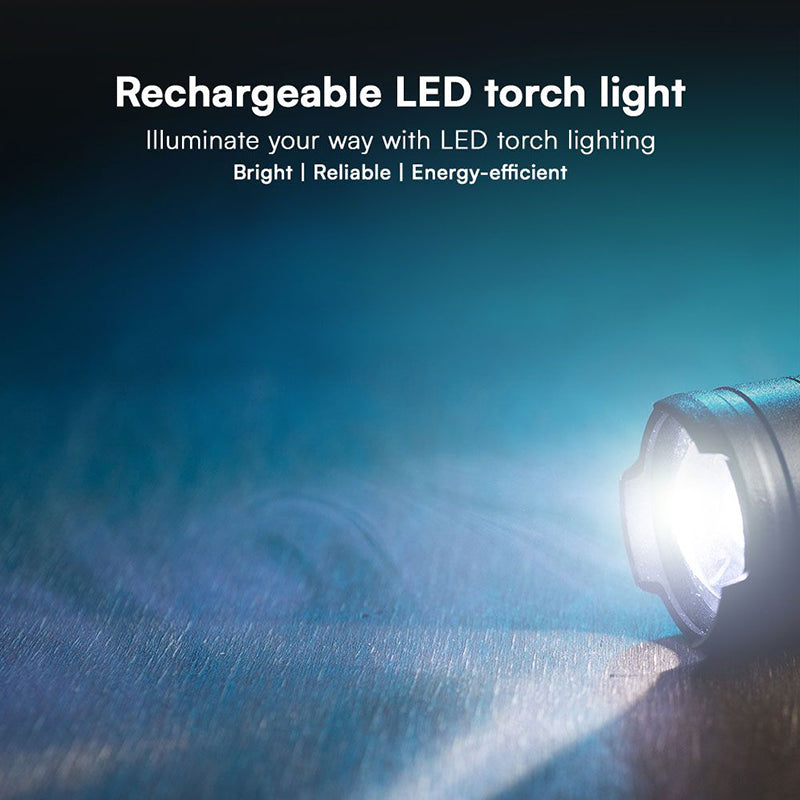 Lanternă LED 10 W din aluminiu cu încărcare USB tip C V-Tac SKU-23338