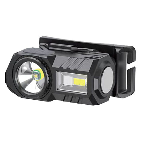 Lanterna Frontala Led 3w + Led Rgb Ip43 Cu Incarcare Tip C