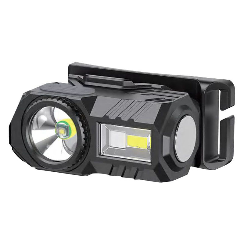 Lanterna Frontala Led 3w + Led Rgb Ip43 Cu Incarcare Tip C
