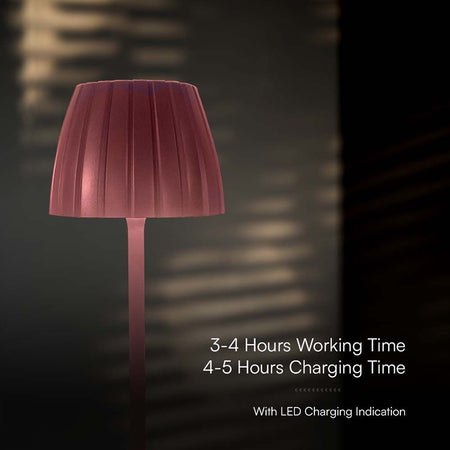 Lampă LED de birou 2,7 W dimabilă cu 3 culori de lumină și baterie V-Tac