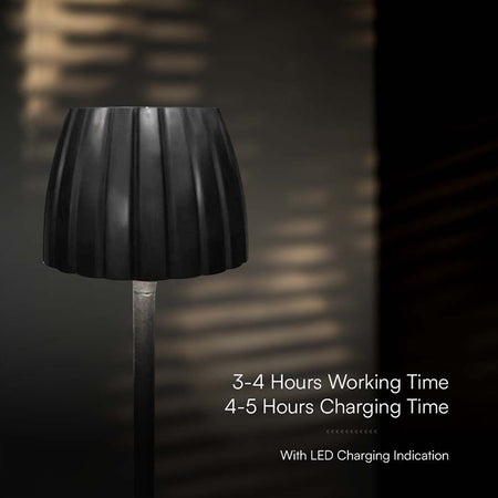 Lampă LED de birou 2,7 W dimabilă cu 3 culori de lumină și baterie V-Tac
