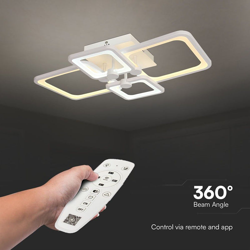 Corp iluminat LED 70 W dimabil 3 în 1, IP20, alb V-Tac SKU-23395