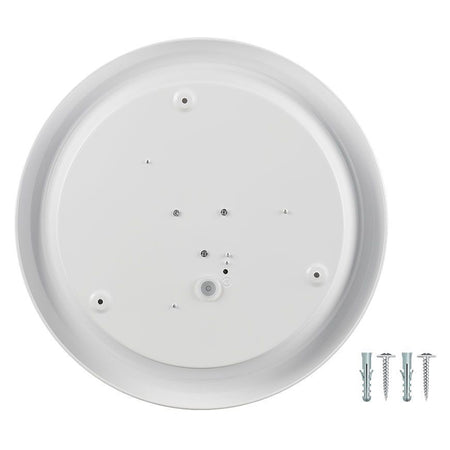 Plafoniera Led 12w Ip20 Senzor De Miscare 3in1 - Alb