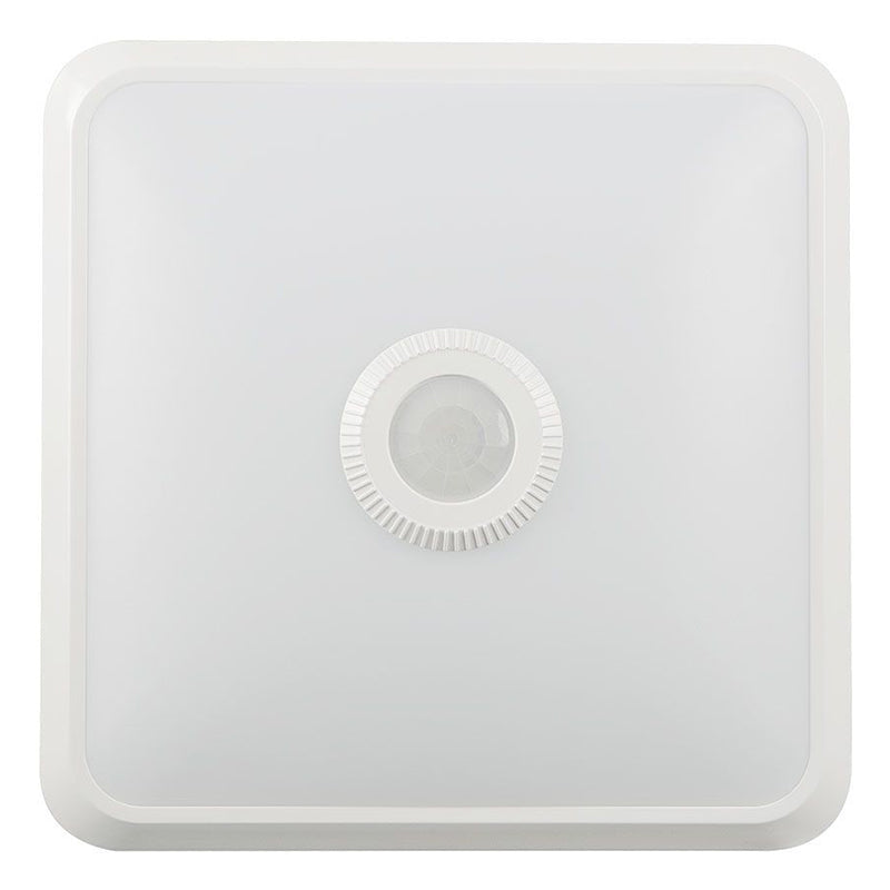 Plafoniera Led 12w Ip20 Senzor De Miscare 3in1 - Alb