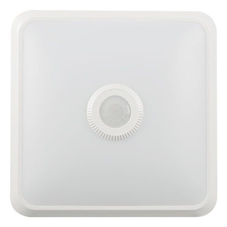 Plafoniera Led 12w Ip20 Senzor De Miscare 3in1 - Alb