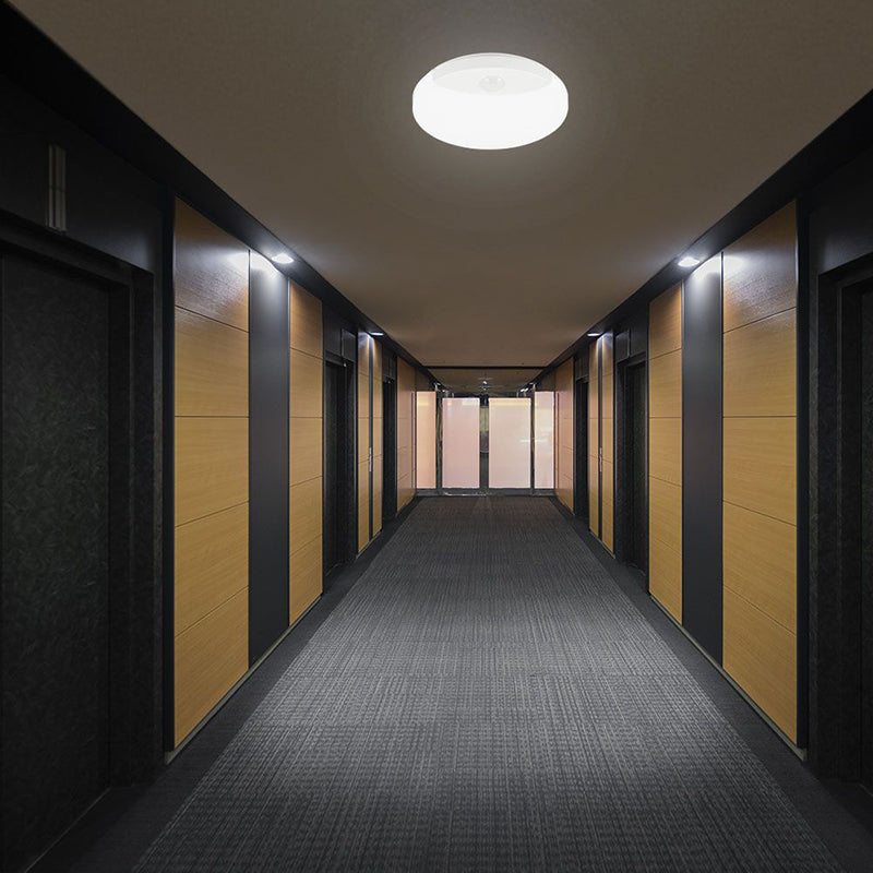 Plafoniera Led 15w Ip44 Senzor De Miscare 3in1 - Alb