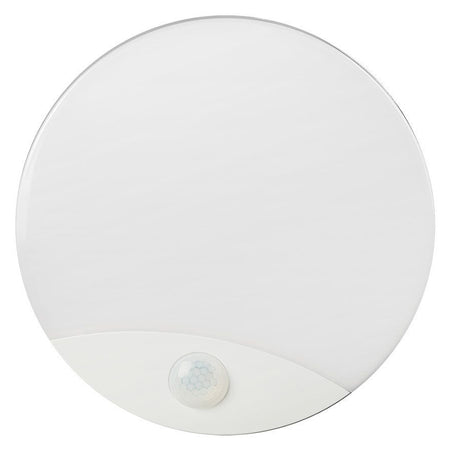 Plafoniera Led 15w Ip44 Senzor De Miscare 3in1 - Alb