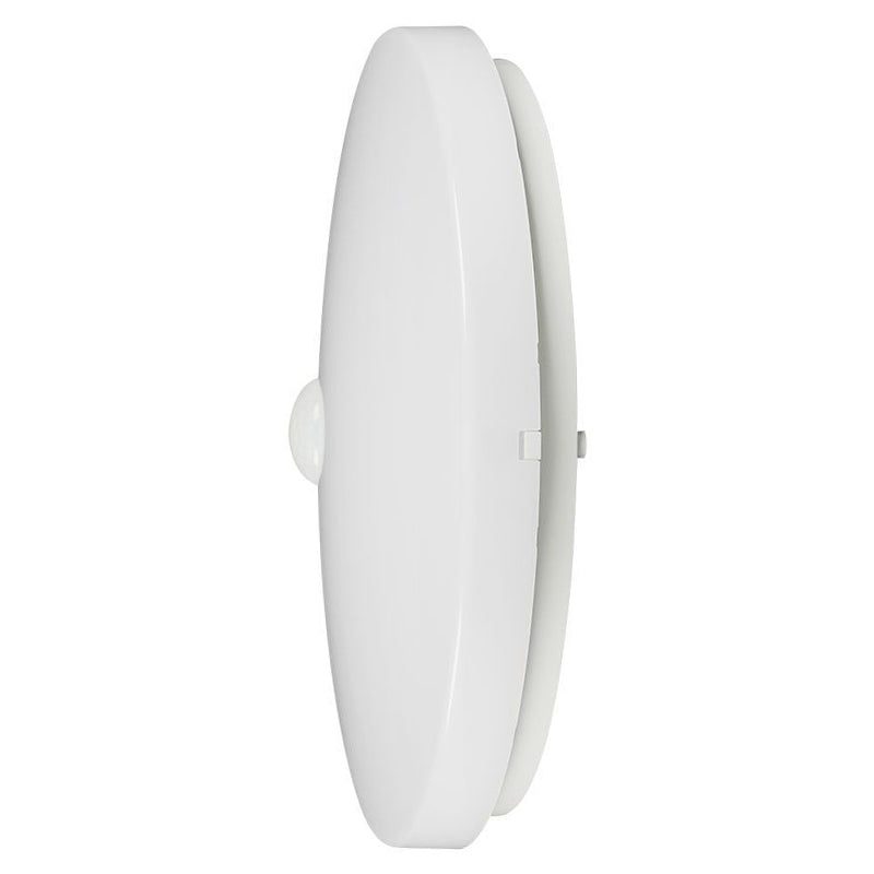 Plafoniera Led 15w Ip44 Senzor De Miscare 3in1 - Alb
