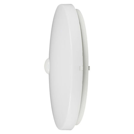 Plafoniera Led 15w Ip44 Senzor De Miscare 3in1 - Alb